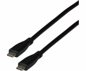 EFB USB kabel USB-C – USB-C 2 m černý (EBUSBC40-20G.2)