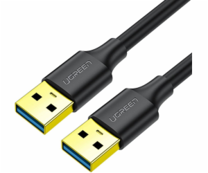 Ugreen USB-A - USB-A USB kabel 3 m černý (90576)