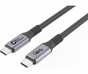 MicroConnect USB kabel USB-C – USB-C 1,2 m černý (USB4CC1)