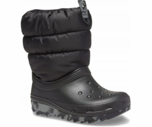 Crocs Crocs Classic Neo Puff Boot Dětské 207684-001 Černá...