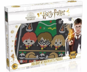 Vítězné tahy Puzzle 1000 Harry Potter Vánoční skokan 1