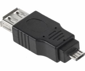 LechPol microUSB - USB Black USB adaptér (ZLA0869)