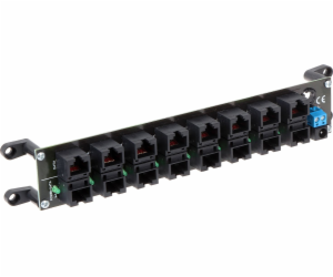 Delta Patch panel 8x RJ-45 / 8x RJ-45 (POE-8/R)