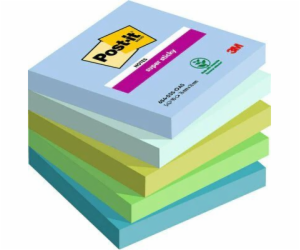 Post-It 3M Post-it® Super Sticky Notes, OASIS, 76x76mm, 5...