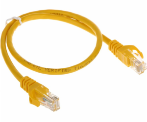 RBLINE PATCHCORD RJ45/0,5-YELLOW 0,5m