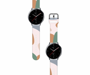 Hurtel Strap Camo Band pro Samsung Galaxy Watch 46mm sili...