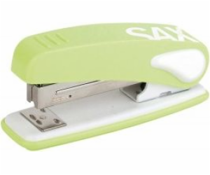 Sešívačka SAX Stapler 15 Design zelená