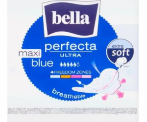 Bella bella perfecta ultra maxi modré hygienické vložky 8 ks