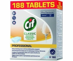 Chemie CIF tablety do myčky Diversey, 188 kusů, klasika