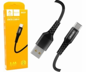 Denmen USB-A – USB-C kabel USB 1 m černý (29355)