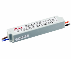 Premium Lux GPV LED zdroj 18W 12V DC IP67 (gpv-18-12 1,5A)