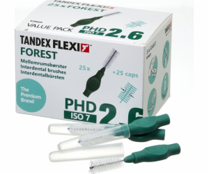 Tandex Tandex (25 ks) Zubní kartáčky Medium FOREST 2,6 (tl.)