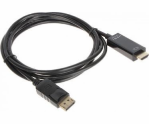 AV adaptér DisplayPort – HDMI černý (DP-W/HDMI-W-1,8M)