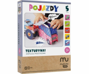 Muduko Kartonové Eco-3D puzzle Vozidla MUDUKO