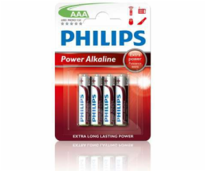 Baterie Philips AAA / R03 4 ks.