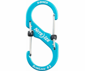 NiteIze Nite Ize S-Biner Slidelock #3 Blue