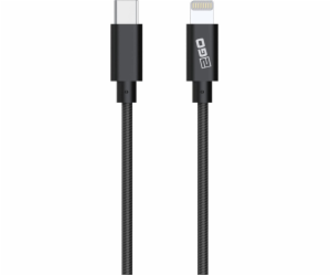 USB kabel 2GO 2GO USB Ladekabel-MFI zert anthrazit-100cm ...