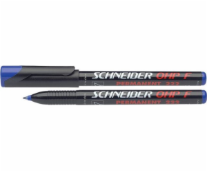 Sponky SCHNEIDER Foliopis OHP F, 0,7mm, modré