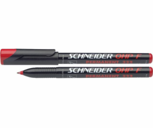 Sponky SCHNEIDER Foliopis OHP F, 0,7mm, červená