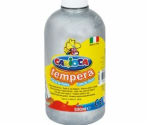 Carioca Tempera barva 500ml stříbrná