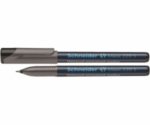 Schneider Permanentní fóliové pero Maxx 220 S, 0,4 mm, če...