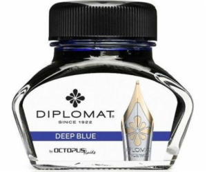 Diplomat inkoust Diplo Octopus sklenice 30 ml tmavě modrá