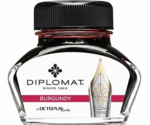 Diplomat inkoust Diplo Octopus sklenice 30 ml Bordeaux