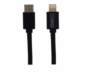 USB 2GO USB-A – Lightning kabel 1 m černý (795848)