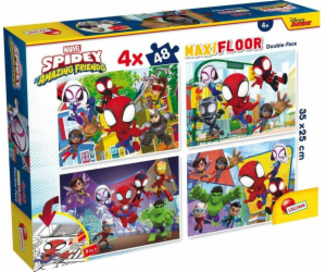 Lisciani  MARVEL PUZZLE DF MAXI FLOOR 4 X 48 SPIDEY