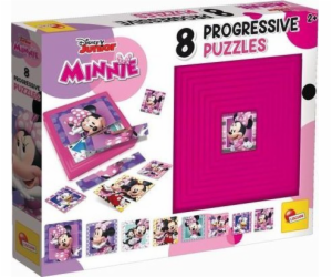 Lisciani LISCIANI PROGRESSIVE PUZZLE 8 MINNIE