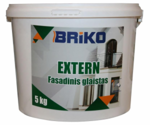 Fasádní tmel Briko, bílý, 5 kg