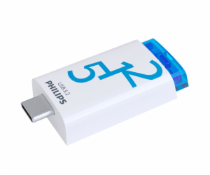 Philips USB 3.2            512GB Click Series Gen 1 USB-C