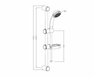 Sprchový set Domoletti DX7026-513HYC