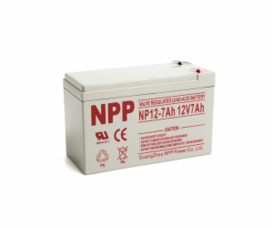 Baterie NPP, 12V 7Ah, NP12-7Ah