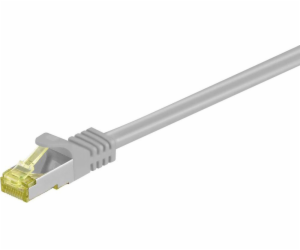 RJ-45/RJ-45, kat.7, S/FTP, šedá, 5m (91621)