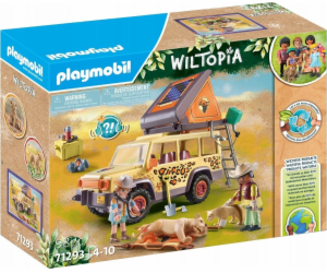  71293 Wiltopia S terénním vozidlem u lvů, stavebnice