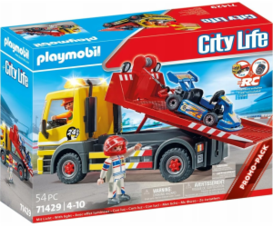 PLAYMOBIL 71429 City Life Odtahová služba, stavebnice