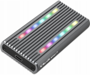 M.2 SSD pozice | SATA | NVMe | RGB LED | USB-C| 4TB