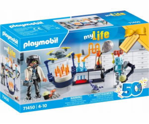 PLAYMOBIL 71450 City Life Researchers s roboty, stavebnice