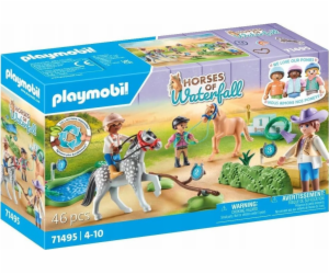 PLAYMOBIL 71495 Turnaj poníků Horses of Waterfall, staveb...