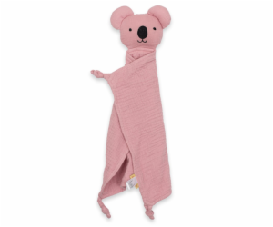 Mušelínový usínáček New Baby Koala pink