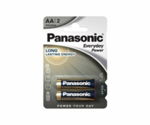 PANASONIC Alkalická baterie LR6EPS/2BP Everyday Power (Bl...