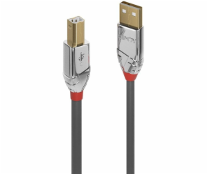 Lindy USB-A – USB-B kabel USB 7,5 m šedý (36645)