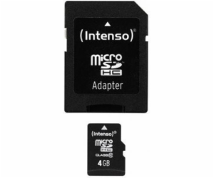 Karta Intenso MicroSDHC 4 GB Class 10 (3413450)