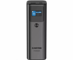 CANYON powerbanka PB-2010, 27000mAh, 2x USB-C 140W PD3.1,...