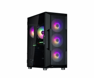 Zalman skříň I3 Neo ARGB black / ATX / 4x120 ARGB fan / 2...