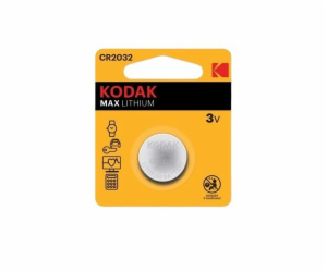 Baterie Kodak CR 2032 MAX Lithium 1ks, blistr