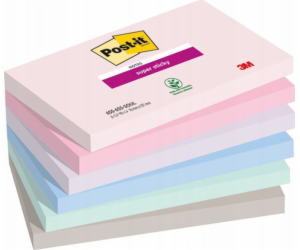 Post-It 3M Post-it® Super Sticky Notes, SOULFUL, 76x127mm...