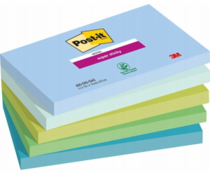 Post-It 3M Post-it® Super Sticky Notes, OASIS, 76x127mm, ...