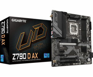 GIGABYTE MB Sc LGA1700 Z790 D AX, Intel Z790, 4xDDR5, 1xD...